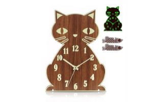 Lantoo Night Light Wall Clock