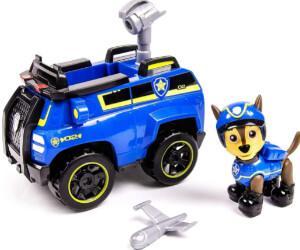 Paw Patrol Chase's Spy Cruiser, Vehicle and Figure with Paw Patroller (Multicolour)